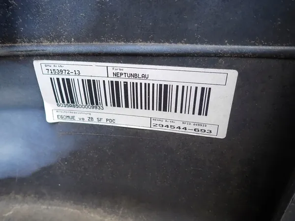 Paraurti anteriore BMW 5 Serie E60 E61 LCI 2007-2010 OEM image 6