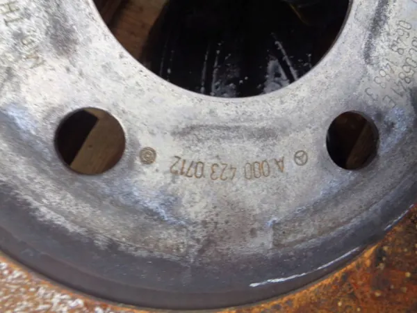 Jeu de disques et étriers frein Mercedes-Benz OEM GYU2432 image 4