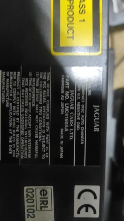 Jaguar XK8/XKR CD/DVD-wisselaar OEM LNC4160AA image 6
