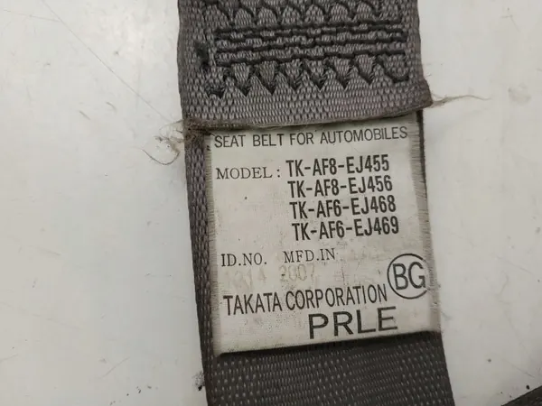 Pré-tensionador cinto esquerdo dianteiro TK-AF8-EJ455 image 3