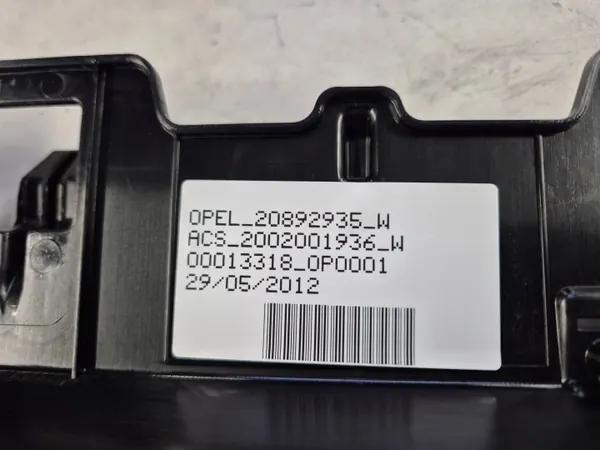 OEM 20892935 Store Panorama pour Opel Zafira C image 3