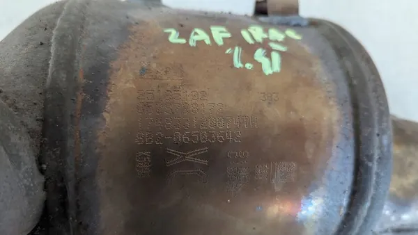 OPEL ASTRA J 4 MERIVA B 1.4 TURBO CATALISADOR 25195102 image 3