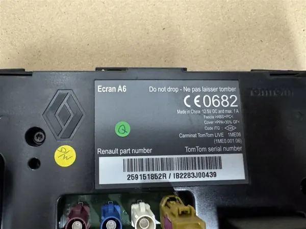 Navigatiedisplay OEM 259151852R voor Renault Traffic II image 7