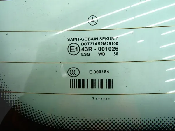 Vitre Arrière Mercedes CLS C219 OEM 43R-001026 image 7