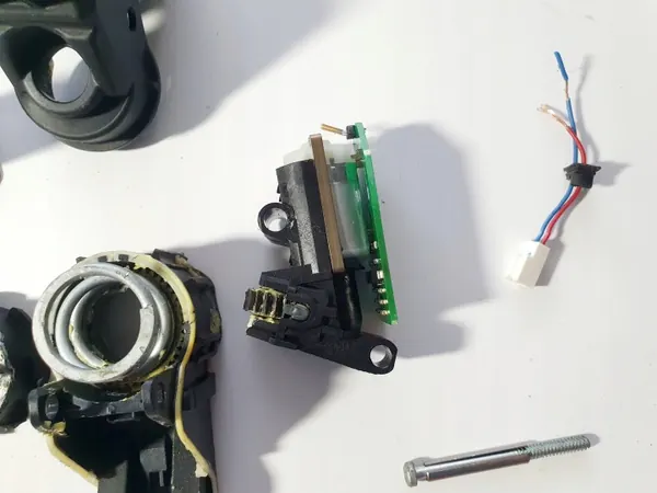 Rechter Spiegelmotor OEM ZESTAW NAPRAWCZY TRYB ZĘBATKA image 4