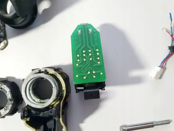 Rechter Spiegelmotor OEM ZESTAW NAPRAWCZY TRYB ZĘBATKA image 5