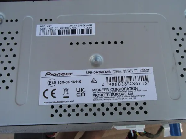 Radio Pioneer SPHDA360DAB écran tactile - OEM image 5