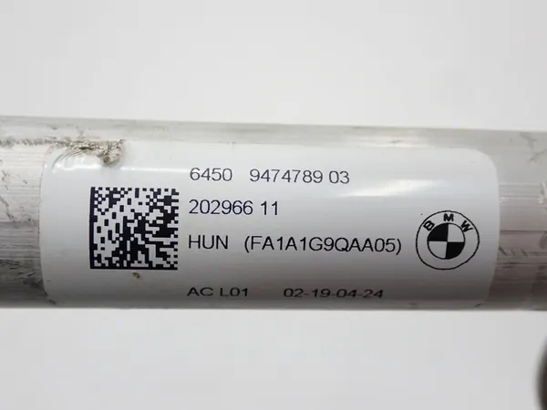 Air Conditioning Hose 9474789 BMW I4 G26 Gran Coupe image 6
