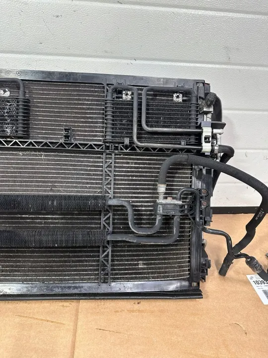 Chłodnica, chłodnice, komplet, przód, chłodzenie Mercedes CL W216 6.3 AMG image 3