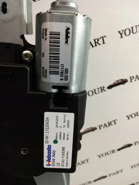 BMW Zonnedak OEM 7207456 voor 7-serie F01/F02 2010 image 3