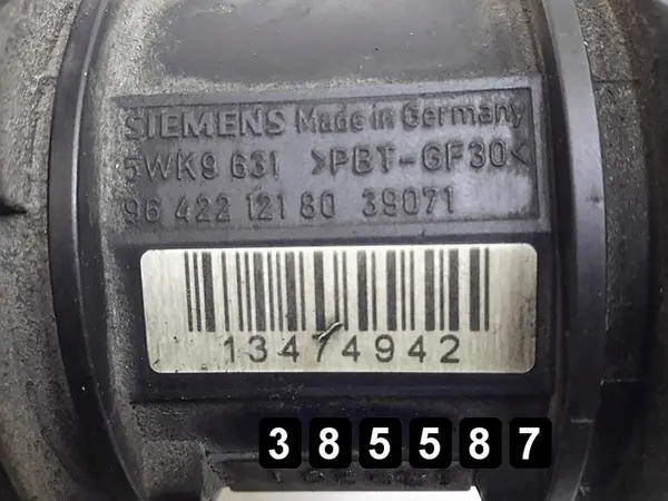 Luftmassenmesser Citroen C3 2004 9642212180 5wk9631 image 5