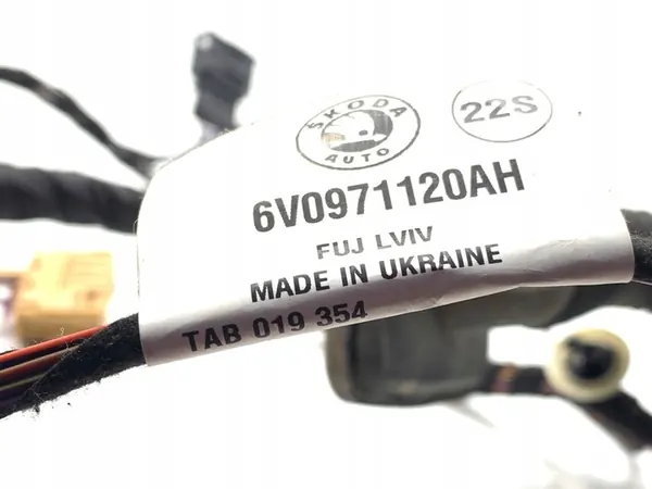 Linker Voorport Kabel Skoda Fabia III 6V0971120AH image 5