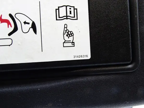 OEM 18313038824 Auringonvarjotussarja musta Volvo V40 II image 3