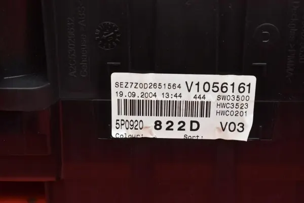Compteur OEM 5P0920822D pour Seat Altea image 5