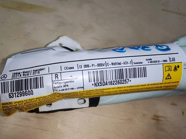 OEM 631299600 Oikea ilmalaitteisto Infiniti Q30 15-19 image 3
