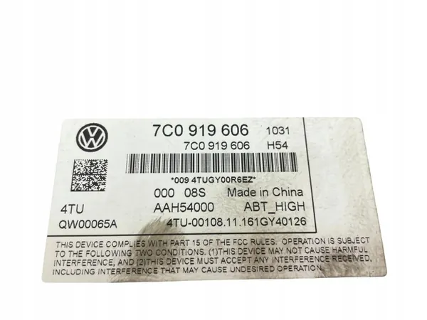 VW Crafter Navigationsbildschirm OEM 7C0919606 Gebraucht image 4