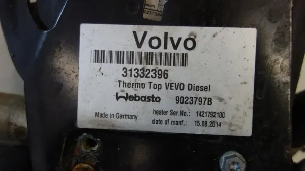 Volvo V60 2.4 D6 Webasto 31332396 9023795A image 3