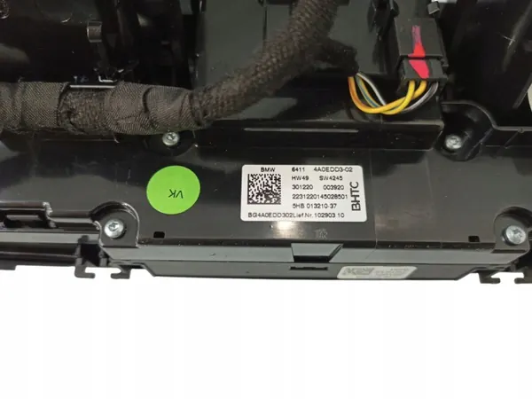 Panneau climatisation BMW X4 G02 OEM 64119855409 image 3