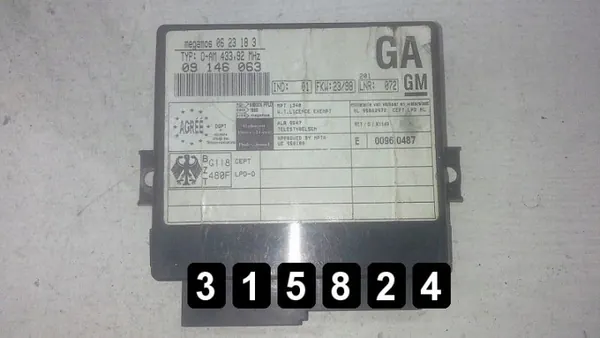 ECU Opel Omega OEM AM-315824 - Occasion image 2