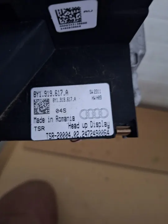 Audi A3 8Y HUD-display OEM 8Y1919617A Gebruikt image 3