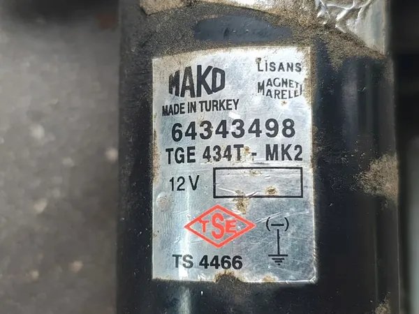 Pyyhkijämekanismi Fiat Doblo 64343498 image 3