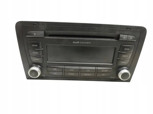 Rádio Audi Concert OEM 8P0035186AB para A3 8P image 3