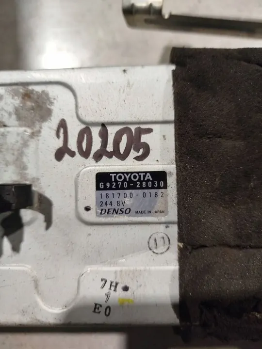 Toyota Sienna XL30 III ruiskutusohjain OEM G927028030 image 3