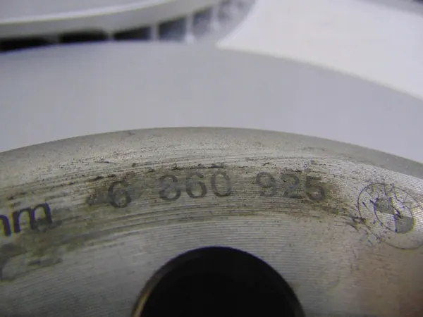 Conjunto de discos de freio BMW 330D G20 G21 22.4MM 34.4MM OEM image 10