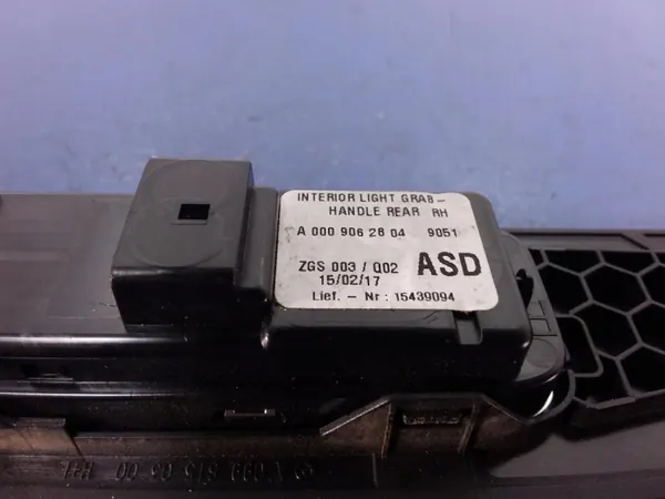 Mercedes S W222 Asidero Techo Derecho Trasero Luz A0998150300 image 4