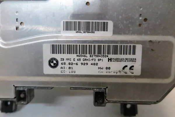 Módulo de Control de Monitor Trasero BMW E65 6929482 image 7