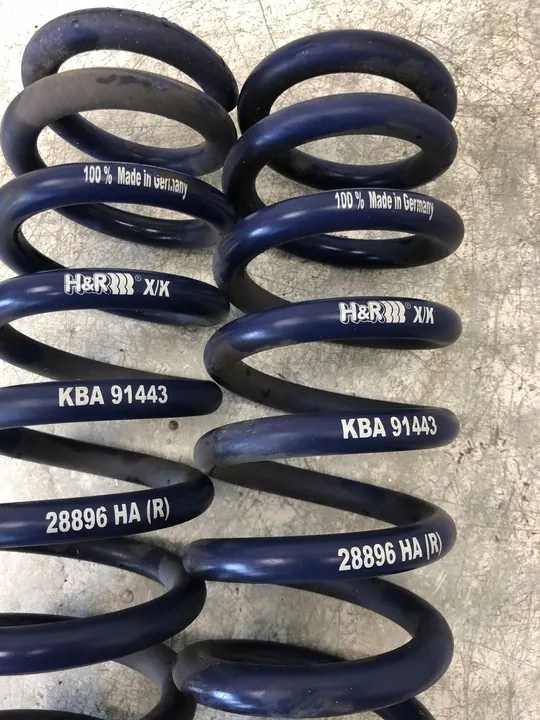 H&R Lowering Springs Rear BMW F21 image 4