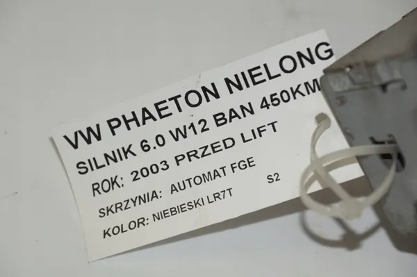 Radio Radioodtwarzacz VW Phaeton 2003 W12 image 5