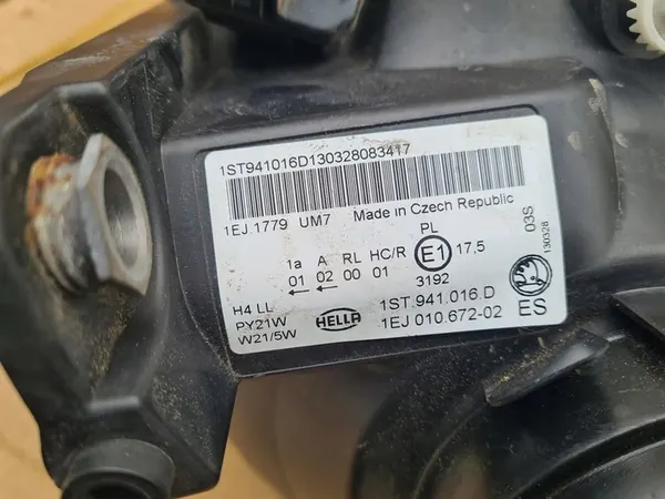 Oikea Etuvalo Skoda Citigo OE 1ST941016D image 5