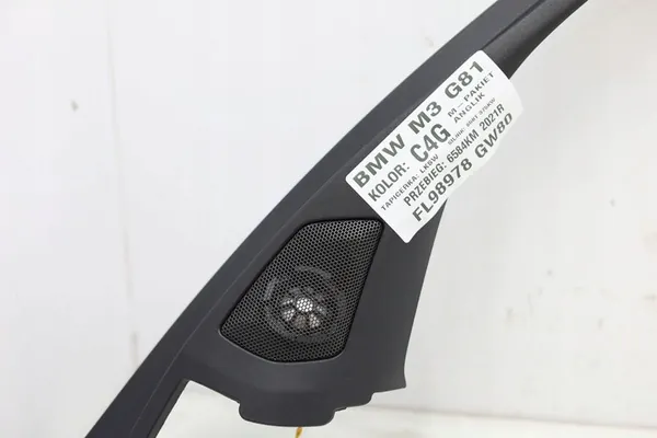 Moldura de cobertura de alto-falante BMW G20 G21 G80 G81 LCI Harman Kardon image 6