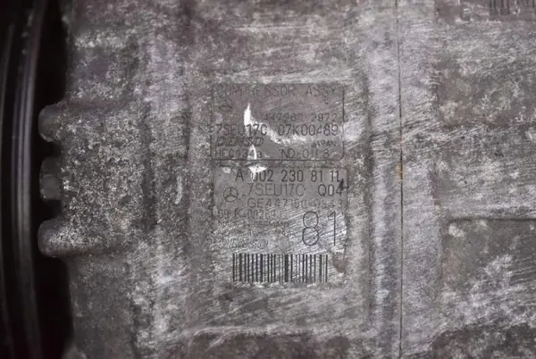 Compresor de Aire Acondicionado Mercedes Clase S W221 3.0 CDI A0022308111 image 8