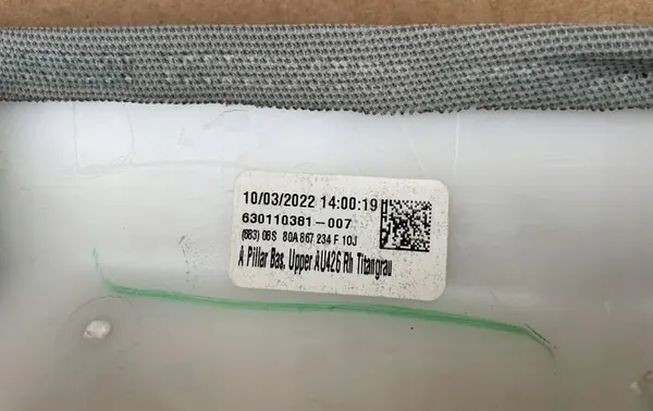 Audi Q5 Lift Right Pillar Cover OEM 80A867234F image 4