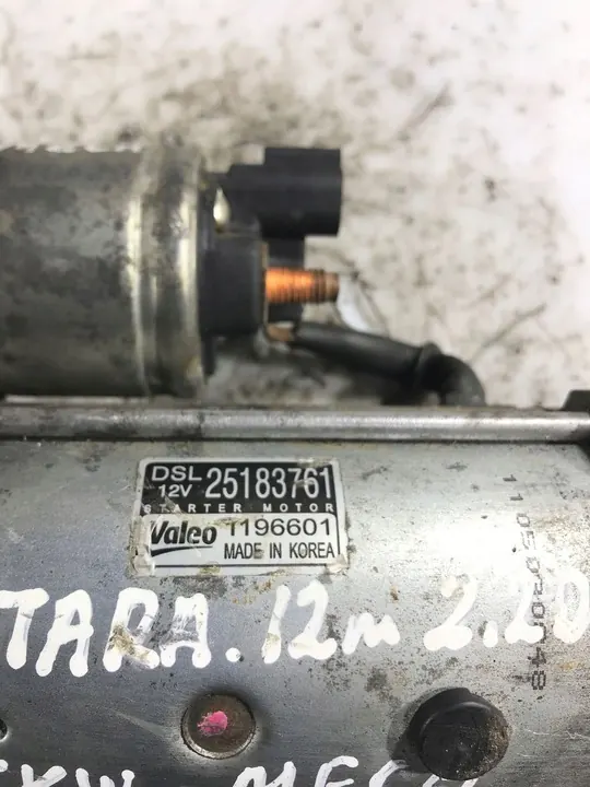 Motor de arranque Opel Antara 2.2L image 2