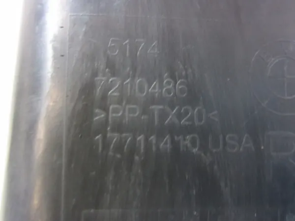 BMW X3 F25 Rechter remluchtinlaatkanaal OEM 51747210486 image 7