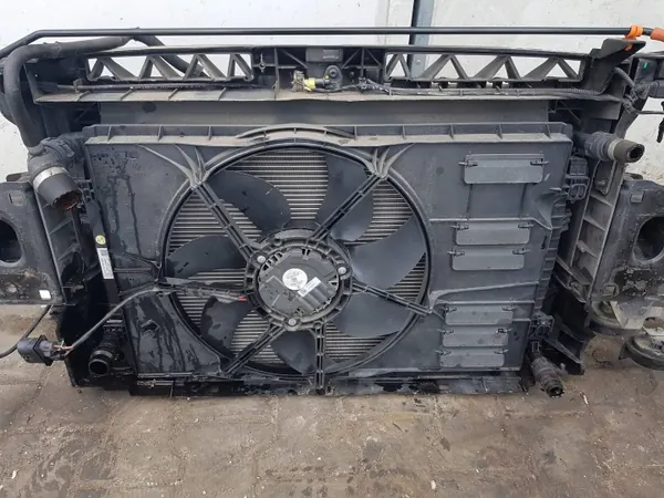 SEAT LEON 3 III 5F 12-16r 2.0 TDI PAS PRZEDNI CHŁODNICE WENTYLATOR image 7