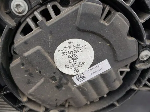 SEAT LEON 3 III 5F 12-16r 2.0 TDI PAS PRZEDNI CHŁODNICE WENTYLATOR image 8