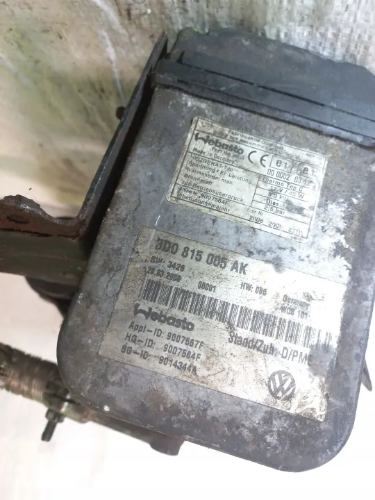 Webasto pysäköintilämmitys OEM 3D0815005AK VW Phaetonille image 6