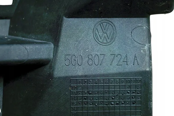 Capa de para-choque dianteiro direito VW Golf VII 5G0 image 3