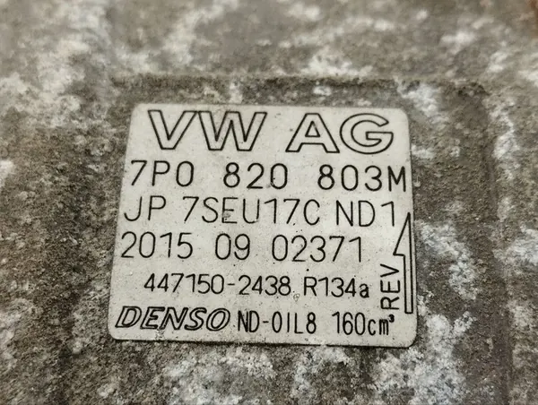 Compressore A/C Porsche Cayenne 2016 7P0820803M image 2