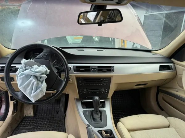 OEM dashboard beige met airbag voor BMW 3 E90 E91 image 2