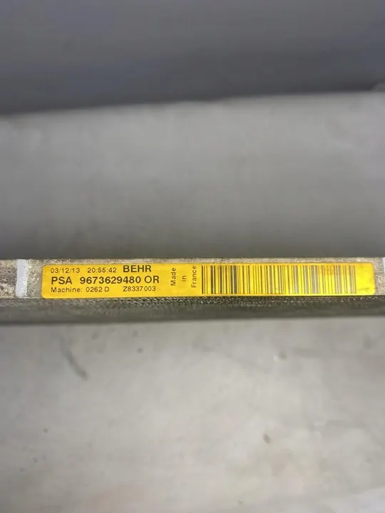 Radiateur de climatisation Peugeot 308 (2007 - 2011) 9673629480OR image 9