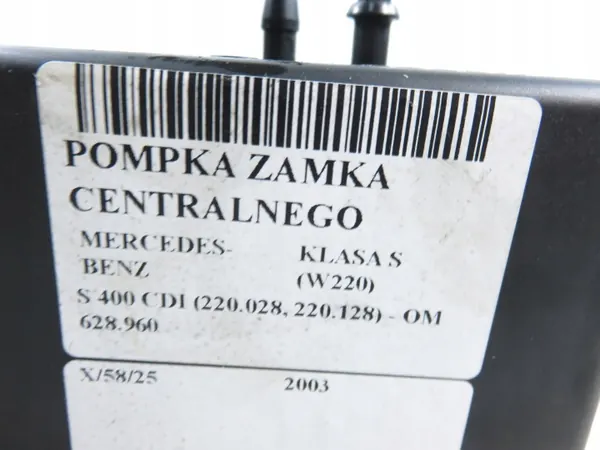 Bomba de assento Mercedes OEM 2208000948 - Usado image 7