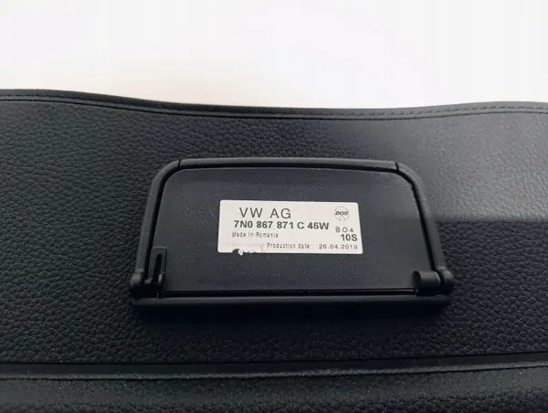 OEM 7NO 867 871 C45W Rolo de Porta-Malas VW Sharan2 image 7