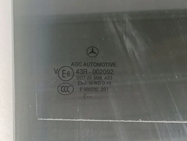 Vitre Portière Arrière Droite Mercedes GLK X204 OEM image 3