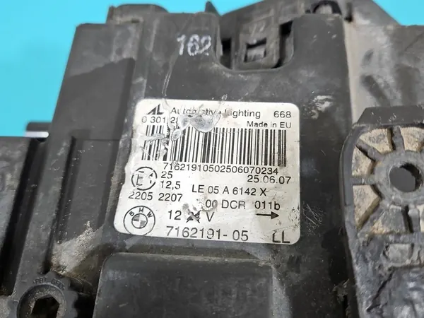 Farol esquerdo Bi-Xenon BMW X3 E83 06-10 OEM 7162191 image 7