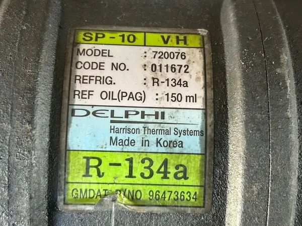 Compressore aria condizionata Chevrolet Aveo T200 1.2 OEM image 2